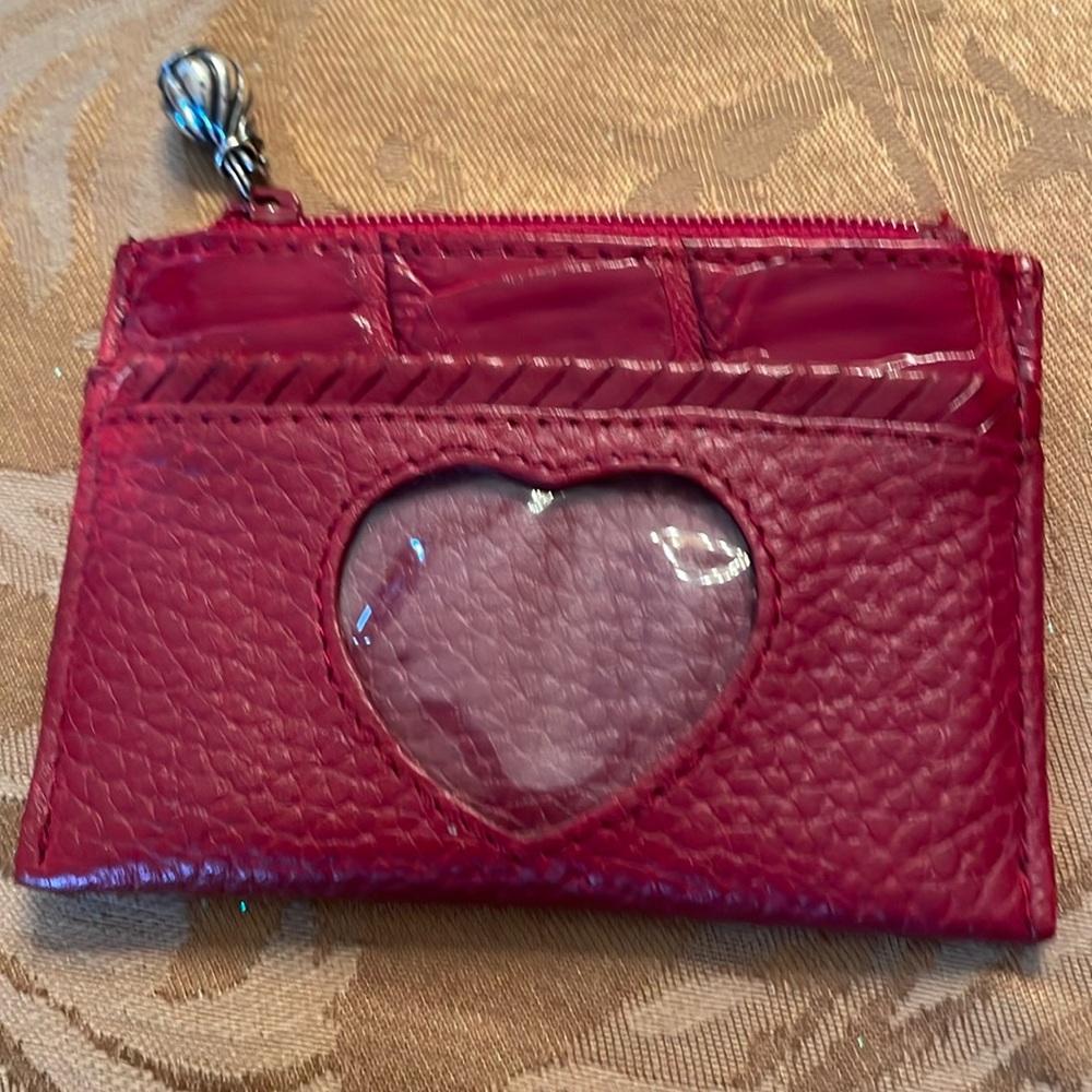 Brighton Leather coin wallet 4 x 3
